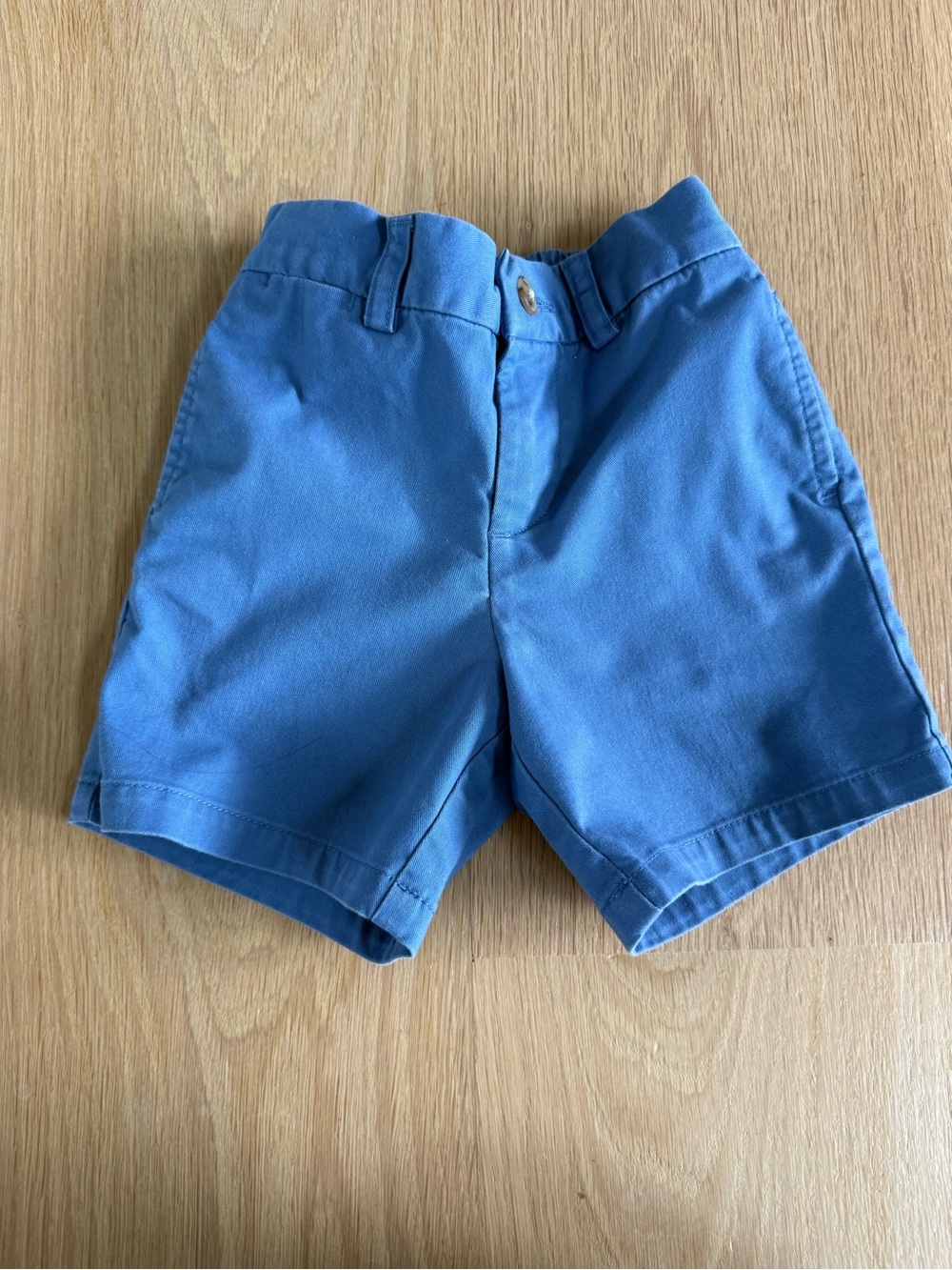 Ralph Lauren Light Blue Toddler Cotton Shorts